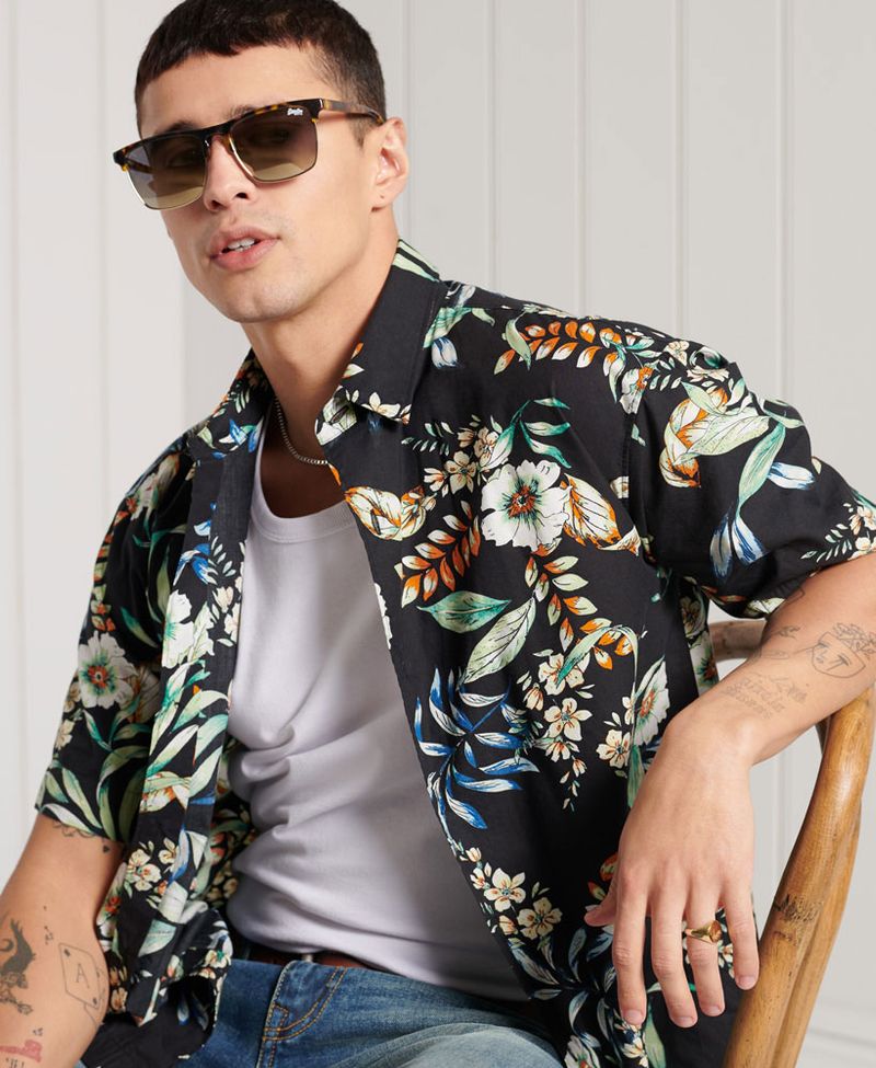 Camisa-Para-Hombre-Hawaiian-Shirt-Superdry