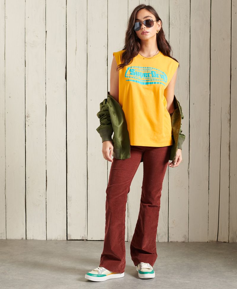 Camiseta-Para-Mujer-Cali-Surf-Graphic-Tank-Superdry
