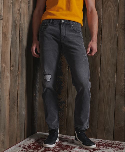 Jean Stretch Para Hombre Tailored Straight