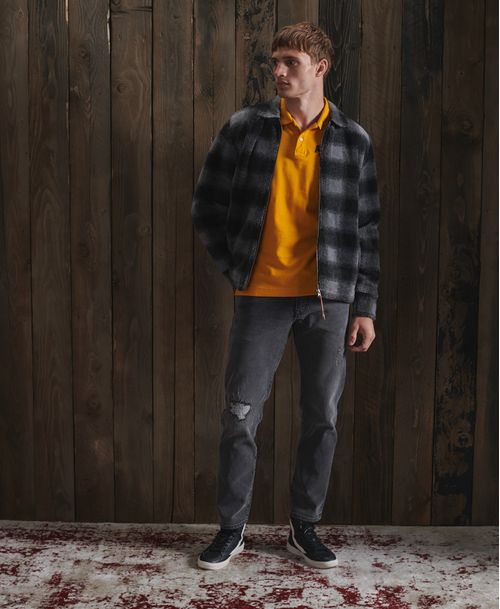 Jean Stretch Para Hombre Tailored Straight