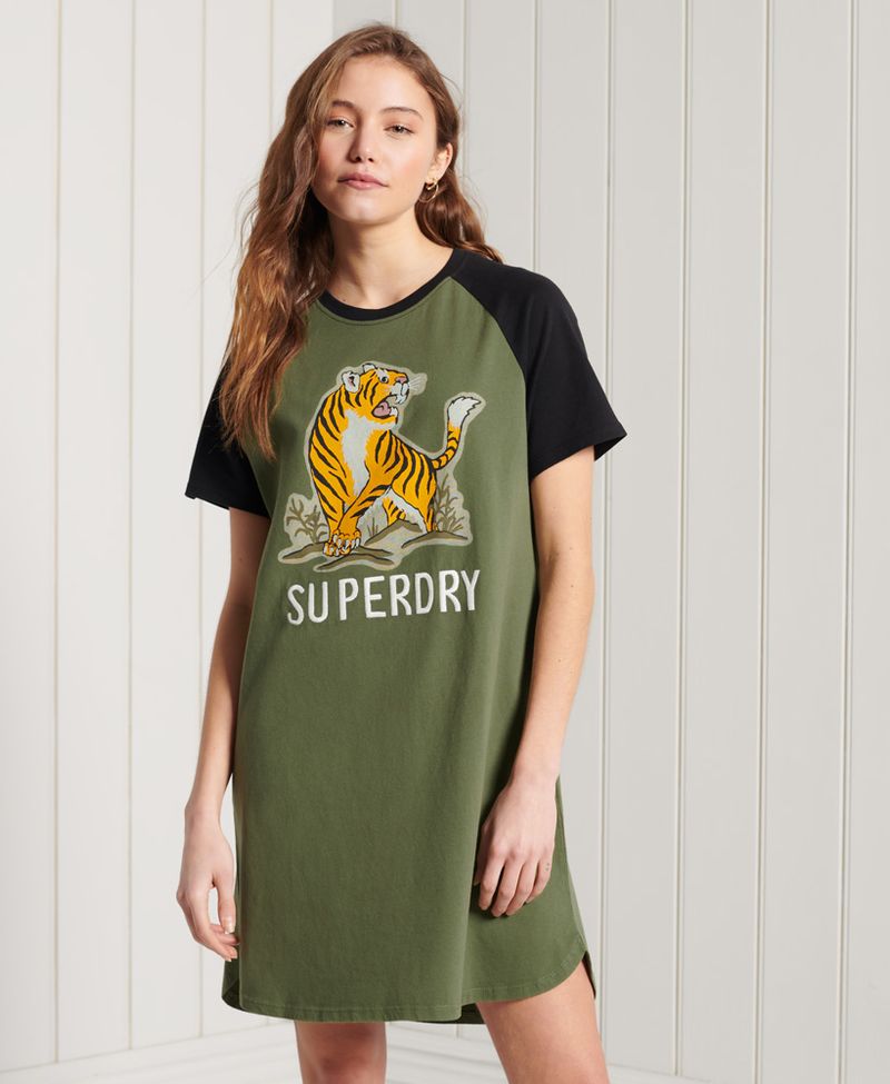 Vestido-Corto-Para-Mujer-Boho-Tshirt-Dress-Superdry