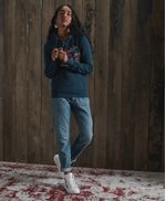 Buzo-Hoodie-Cerrado-Para-Mujer-Script-Sequin-Hood-Superdry