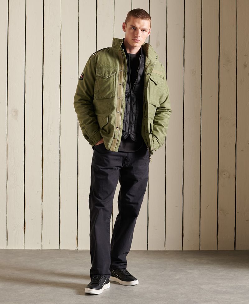 Chaqueta-Casual-Para-Hombre-M65-Borg-Lined-Jacket-Superdry