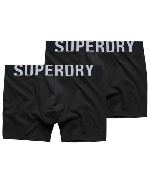 Boxer Para Hombre Dual Logo Double Pack
