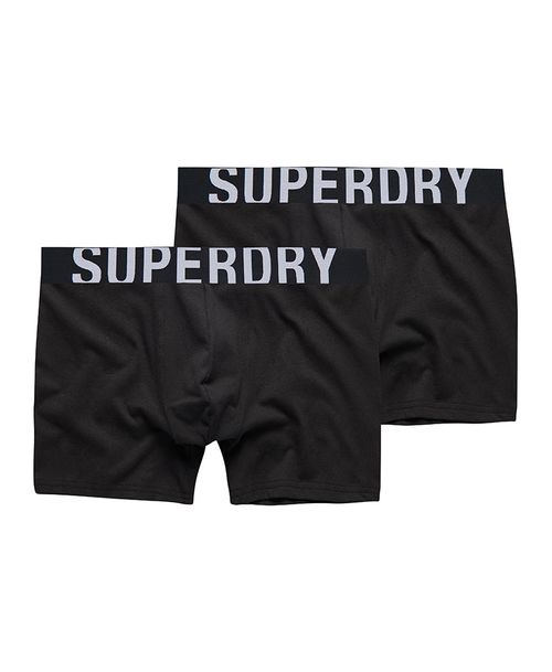 Boxer Para Hombre Dual Logo Double Pack