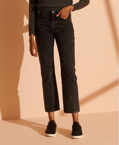 Jean Stretch Para Mujer High Rise Straight