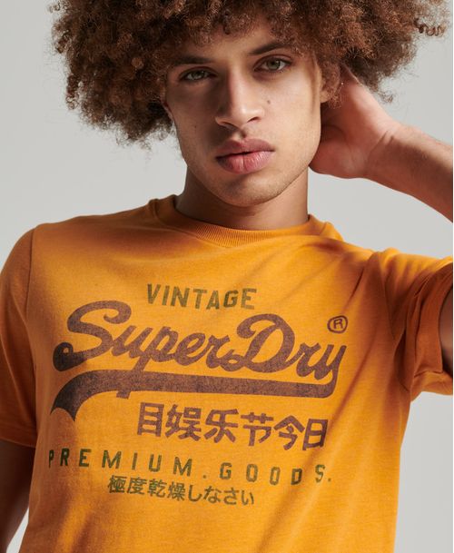 Camiseta Manga Corta Para Hombre Vintage Vl Classic Tee