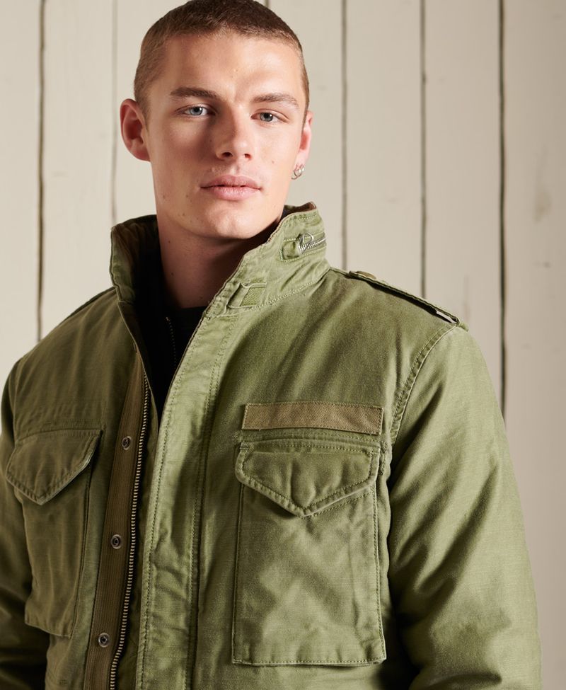 Chaqueta-Casual-Para-Hombre-M65-Borg-Lined-Jacket-Superdry