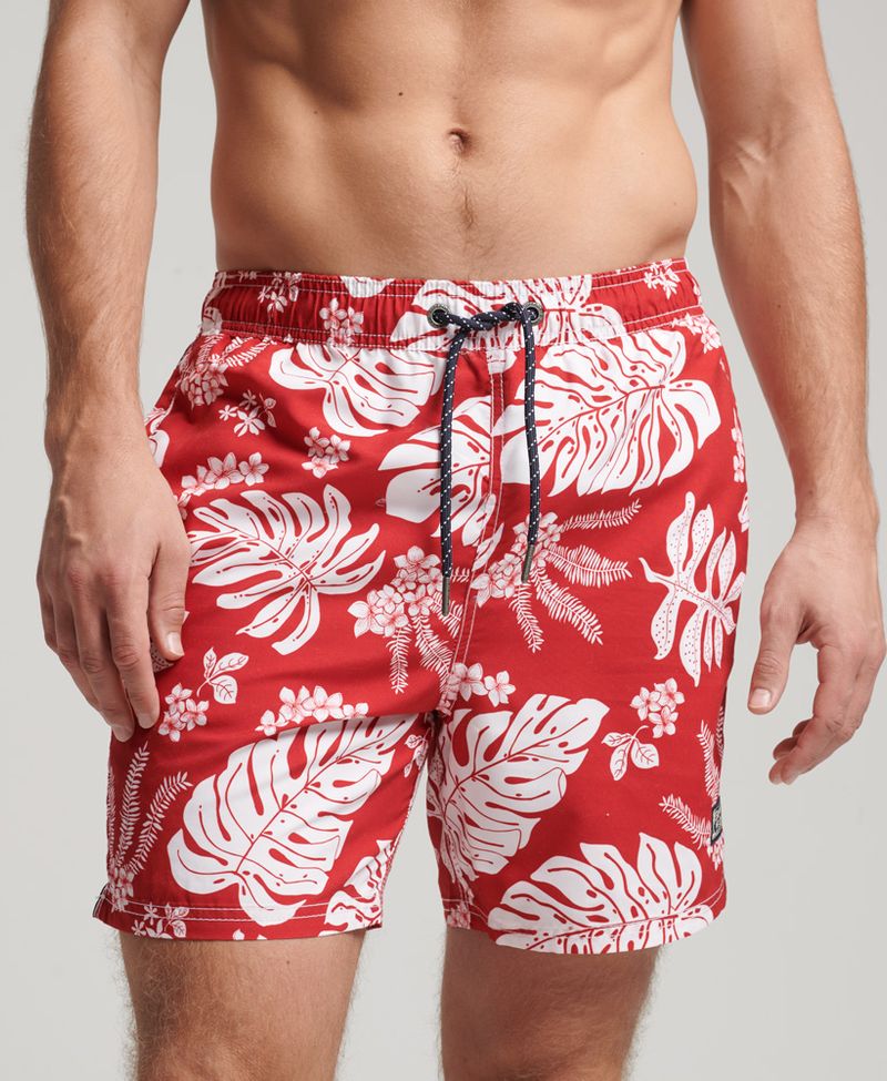 Pantaloneta-Corta-Para-Hombre-Campus-Hawaiian-Swim-Short-Superdry