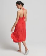 -Vestido-Largo-Para-Mujer-Vintage-Smocked-Halter-Dress-Superdry
