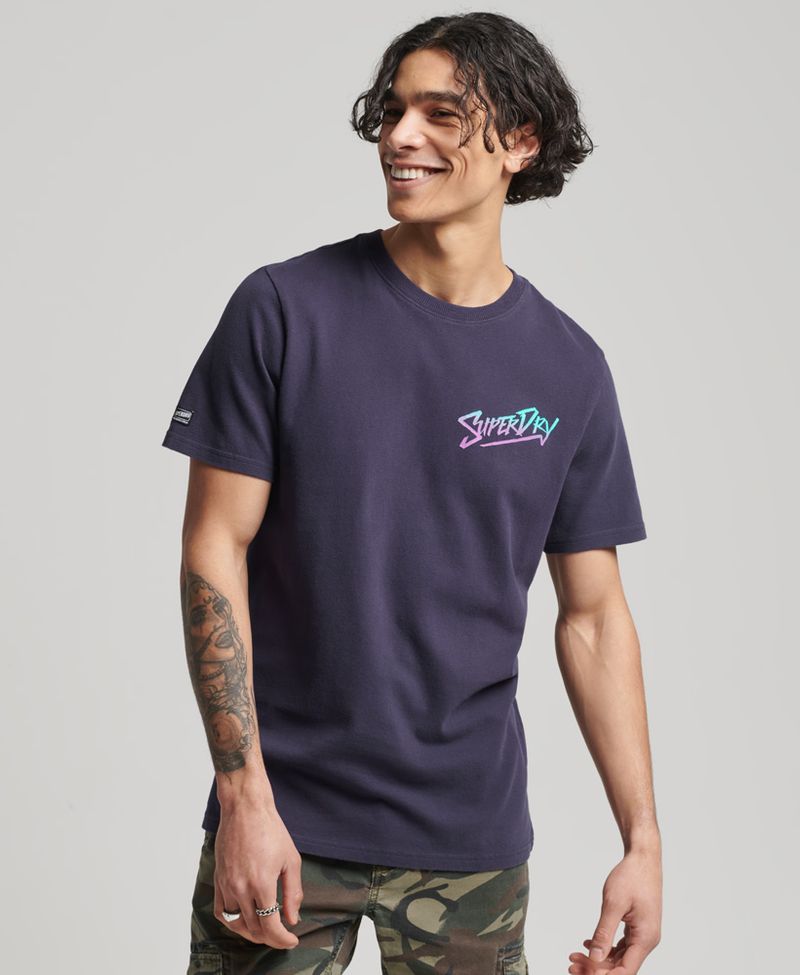 Camiseta-Para-Hombre-Vintage-Cali-Tee-Superdry