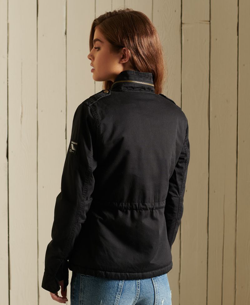 Chaqueta-Casual-Para-Mujer-Classic-Rookie-Borg-Jacket-Superdry