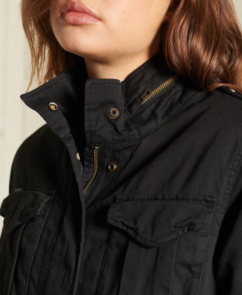 Chaqueta-Casual-Para-Mujer-Classic-Rookie-Borg-Jacket-Superdry