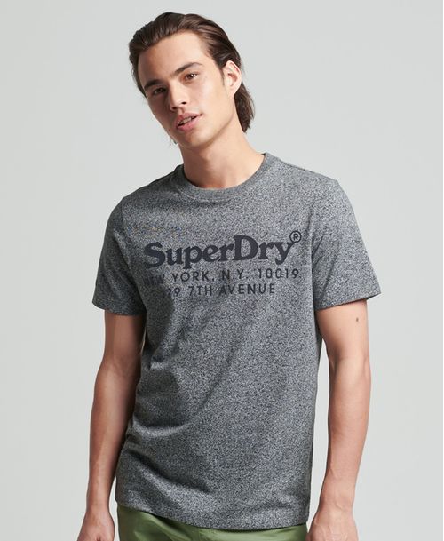 Camiseta Para Hombre Vintage Venue Tonal