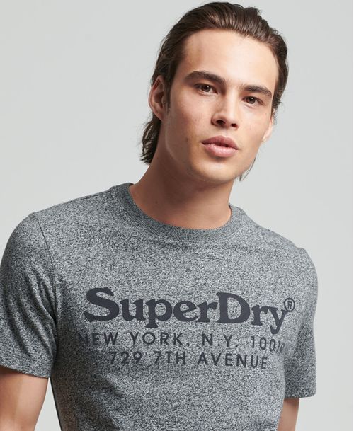 Camiseta Para Hombre Vintage Venue Tonal