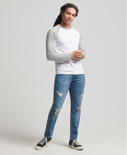 Jean Stretch Para Hombre Slim