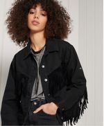 Chaqueta-Casual-Para-Mujer-Tassled-Jacket-Superdry