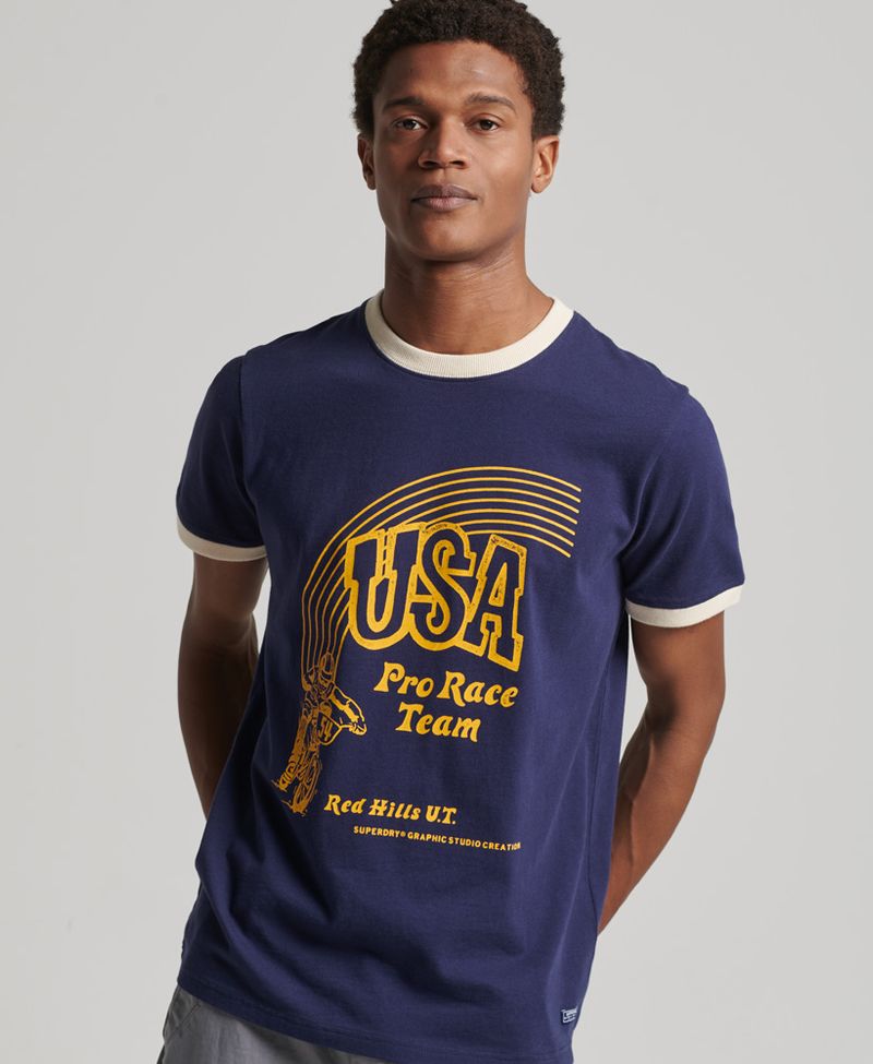 Camiseta-Para-Hombre-Vintage-My-Generation-Rngr-Tee-Superdry