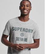 Camiseta-Para-Hombre-Vintage-Corp-Logo-Marl-Tee-Superdry