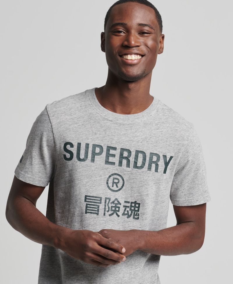 Camiseta-Para-Hombre-Vintage-Corp-Logo-Marl-Tee-Superdry
