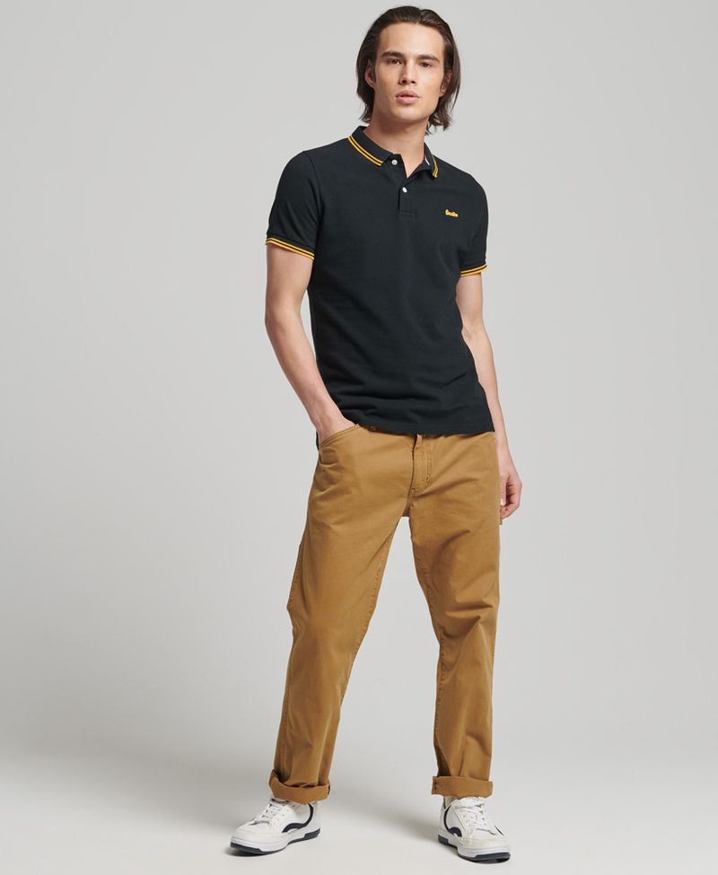 Polo-Para-Hombre-Vintage-Tipped-Superdry