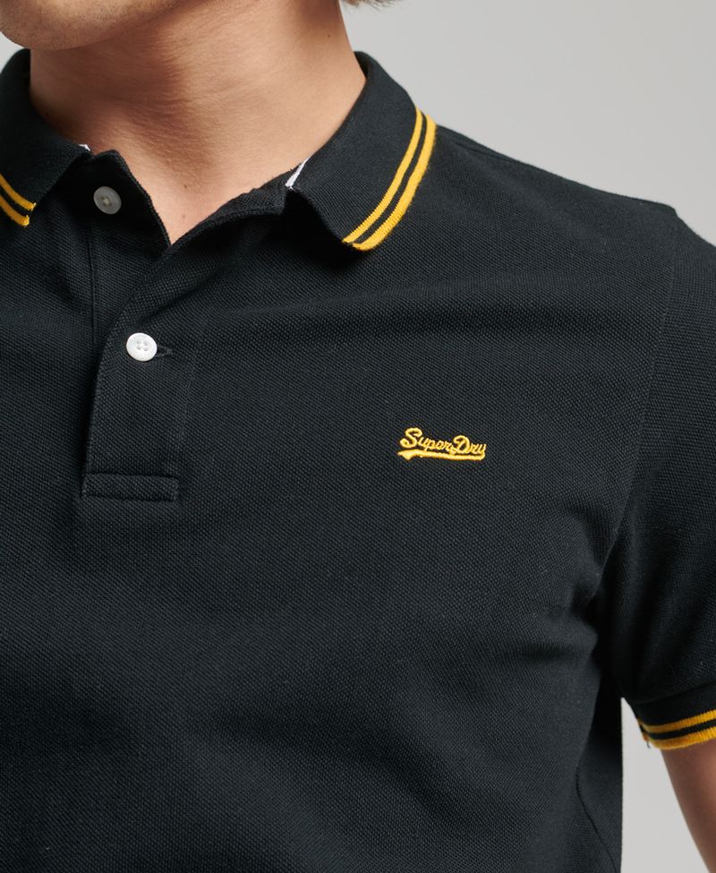 Polo-Para-Hombre-Vintage-Tipped-Superdry