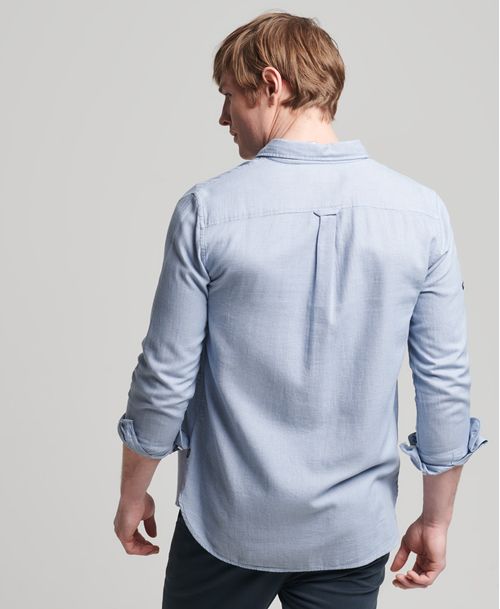 Camisa Manga Larga Para Hombre Studios Textured