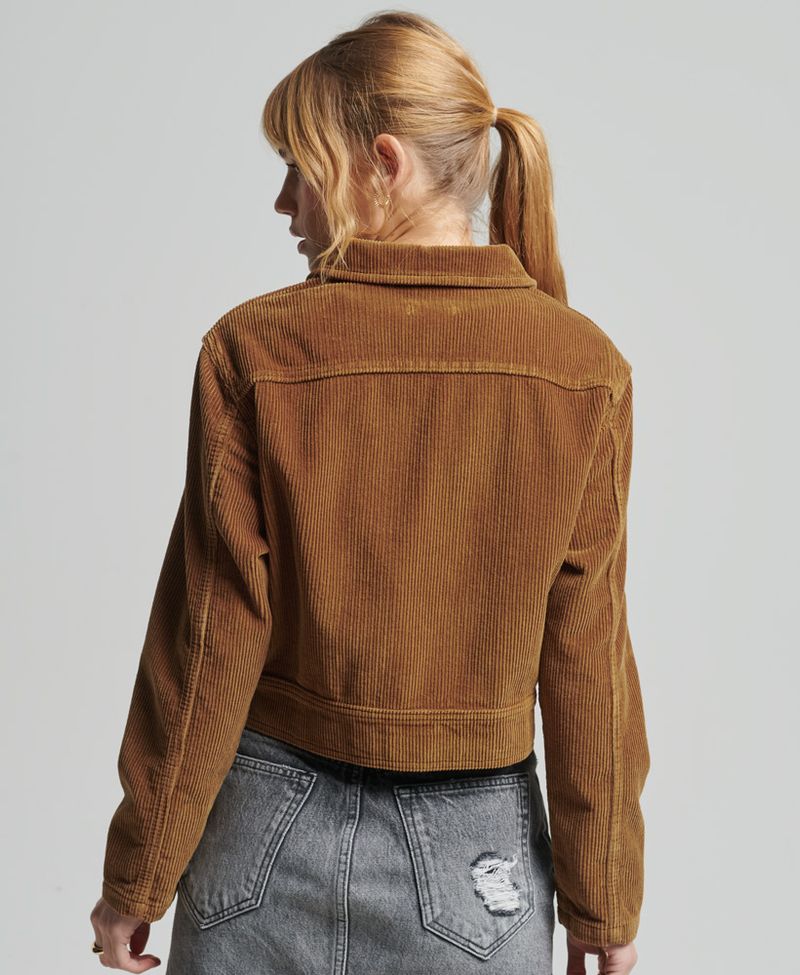 Chaqueta-Casual-Para-Mujer-Vintage-Cropped-Cord-Jacket-Superdry
