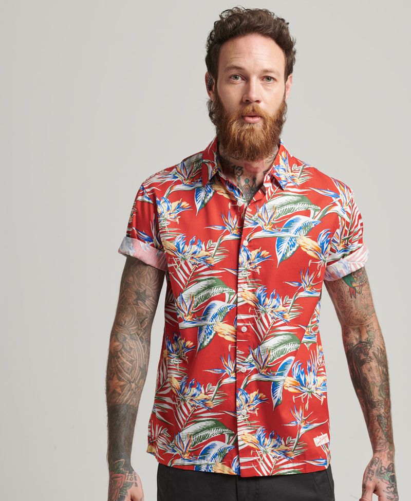 Camisa-Para-Hombre-Vintage-Hawaiian-Shirt-Superdry