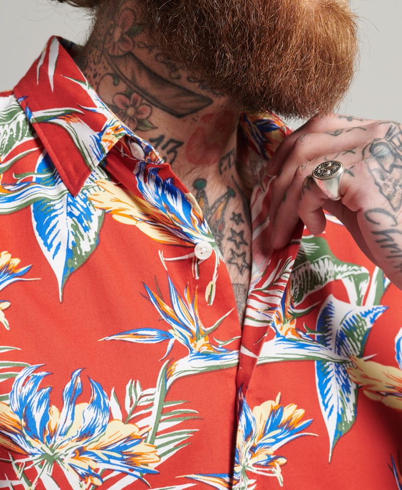 Camisa-Para-Hombre-Vintage-Hawaiian-Shirt-Superdry