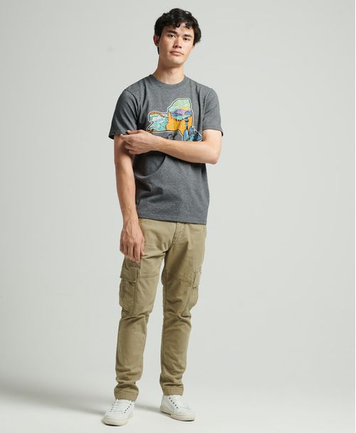Camiseta Para Hombre Vintage Travel