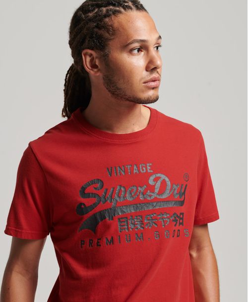 Camiseta Para Hombre Vintage Logo Heritage