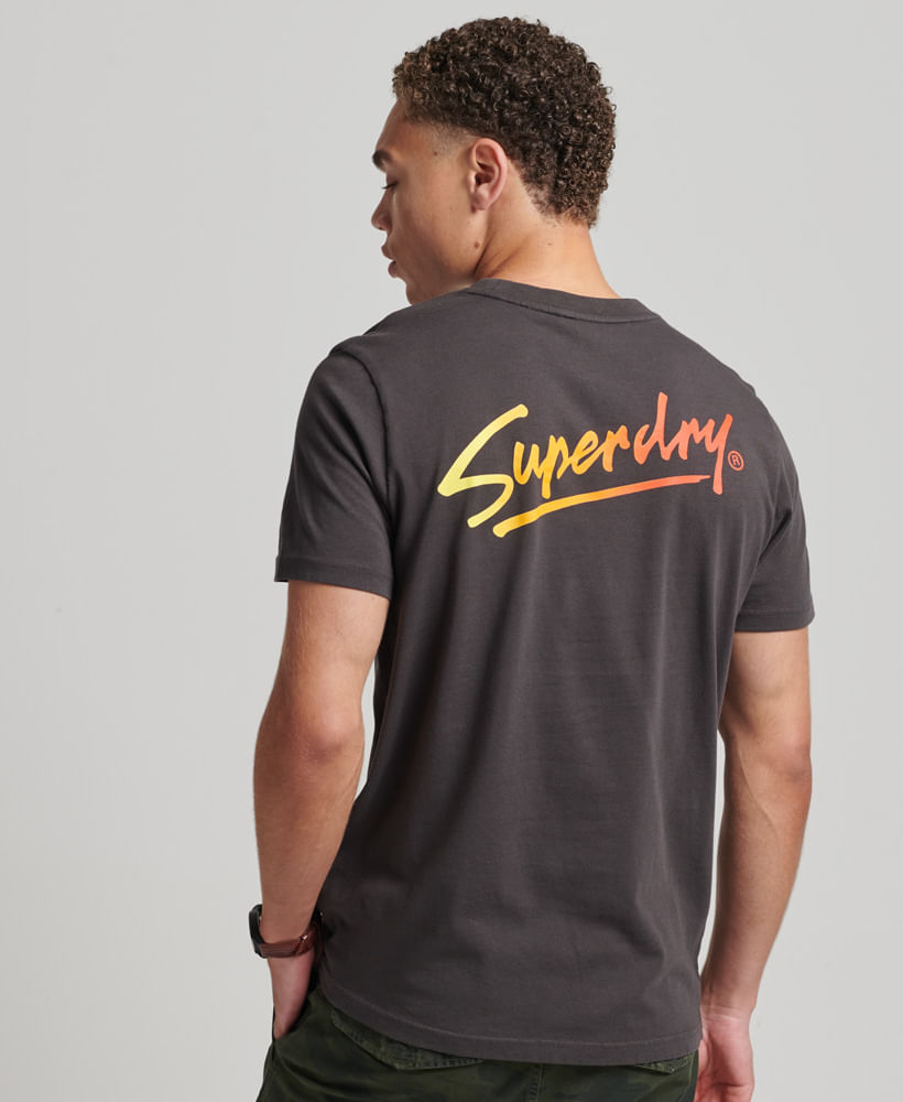Camiseta Para Hombre Vintage Logo Soda Pop Tee Superdry 10976
