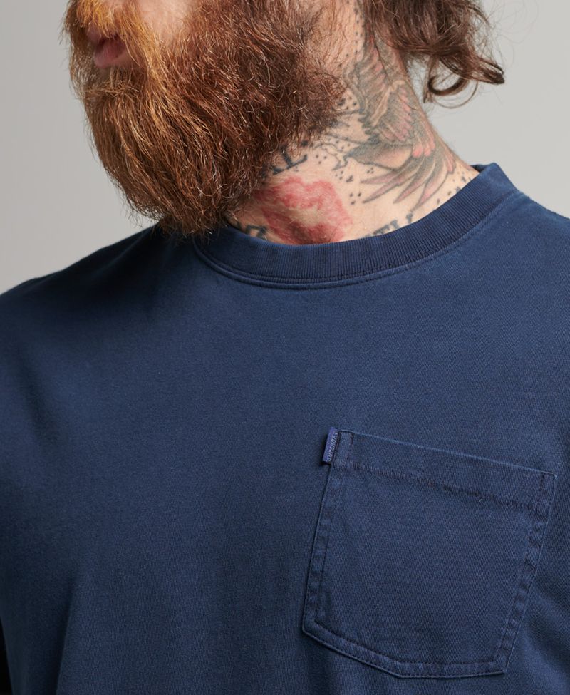 Camiseta-Para-Hombre-Vintage-Workwear-Pocket-Tee-Superdry