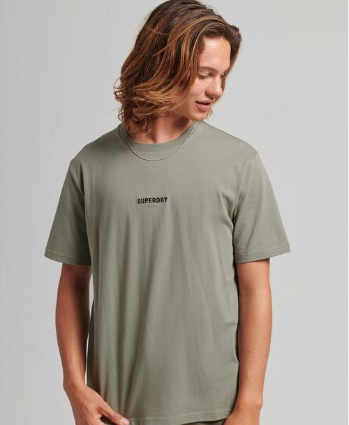 Camiseta Para Hombre Code Micro Logo