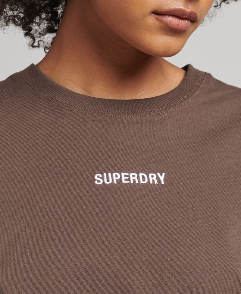 Camiseta-Para-Mujer-Code-Micro-Logo-Tee-Superdry
