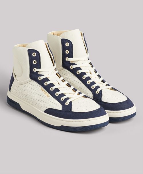 Tenis Para Hombre Vintage Vegan Basket High Top