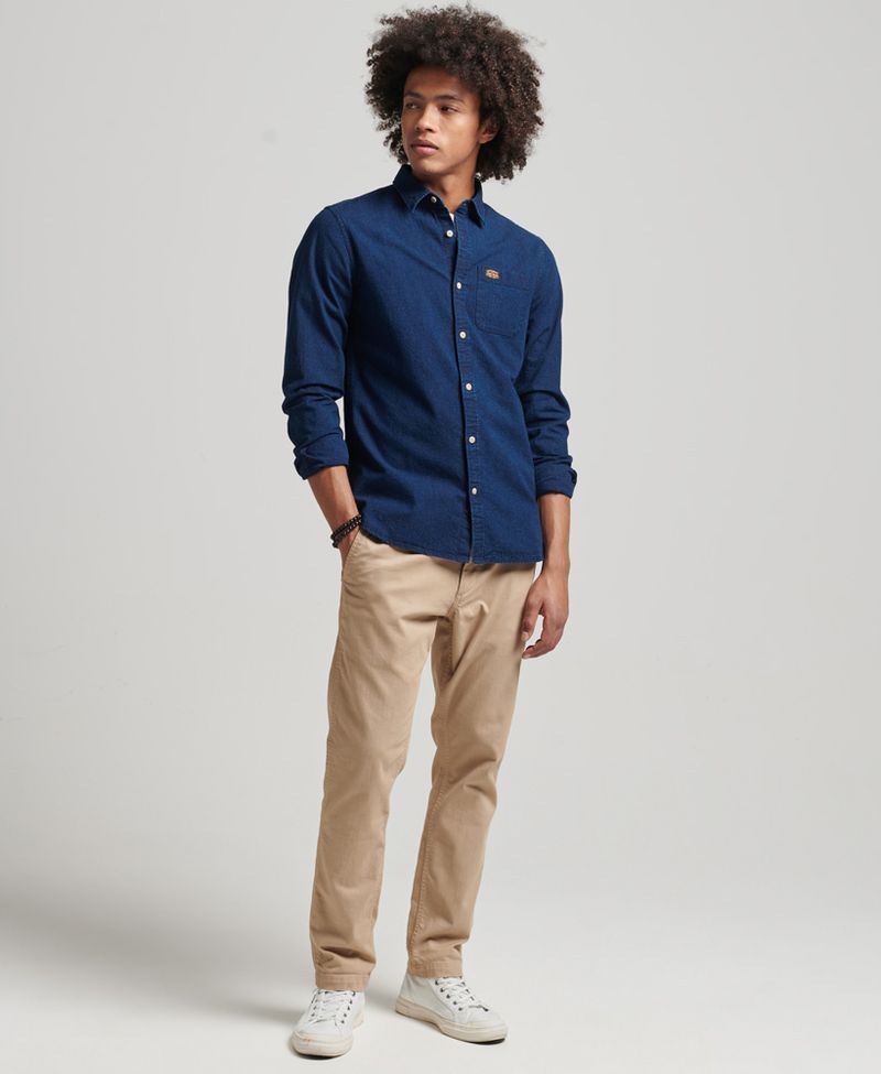 Camisa-Para-Hombre-Vintage-Workwear-Shirt-Superdry