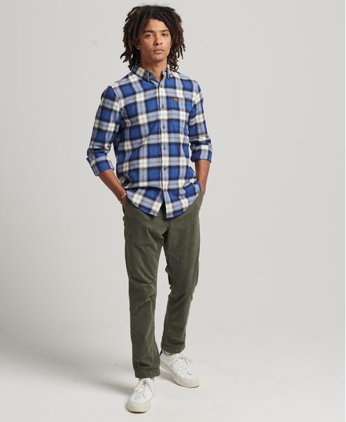 Camisa Manga Larga Para Hombre Vintage Lumberjack