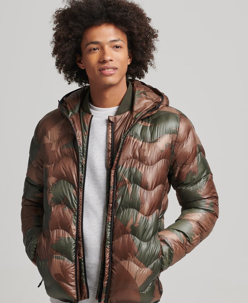 Chaqueta Padded Para Hombre Superdry Code Everest Bomber Superdry