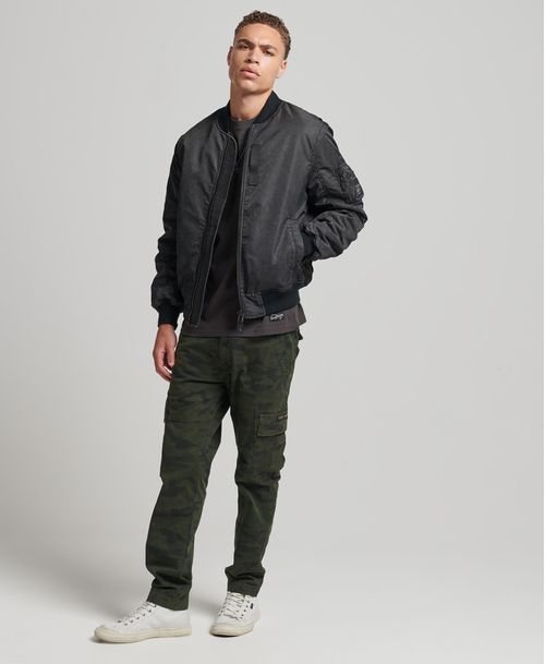 Chaqueta Casual Para Hombre Vintage Bomber