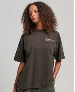 Camiseta-Para-Mujer-Vintage-Downtown-Scripted-Tee-Superdry