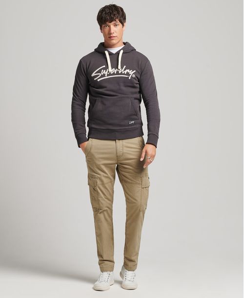 Buzo Cerrado Para Hombre Vintage Downtown Script Hood