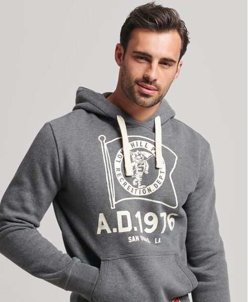 Buzo Cerrado Para Hombre Vintage Athletic Hood