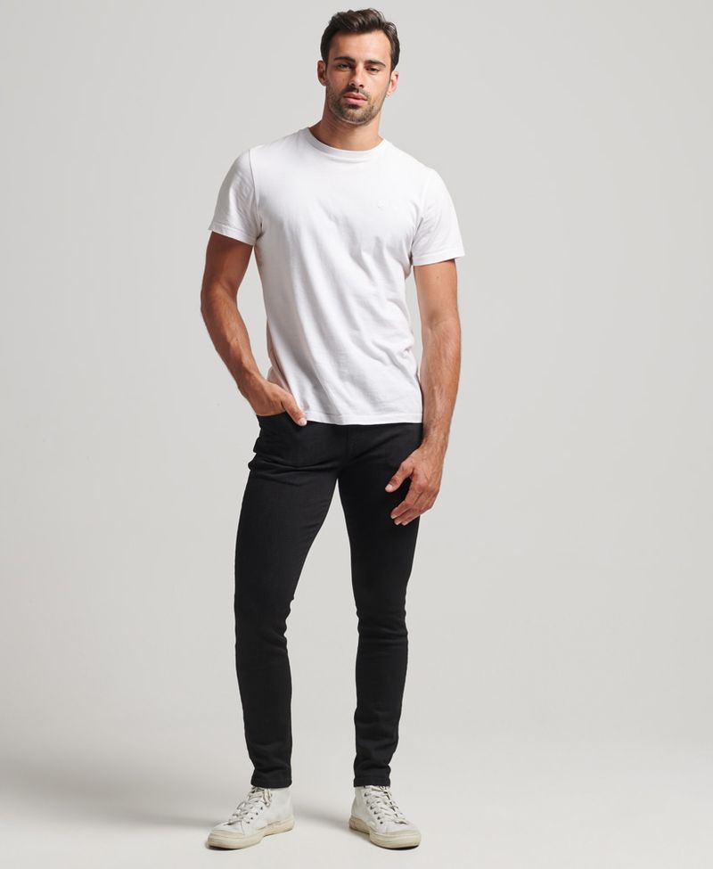 Jean Stretch Para Hombre Vintage Skinny, JEANS