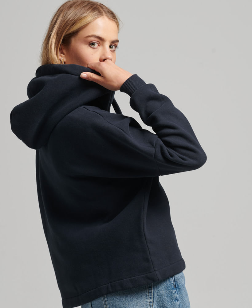 Buzo Hoodie Cerrado Para Mujer