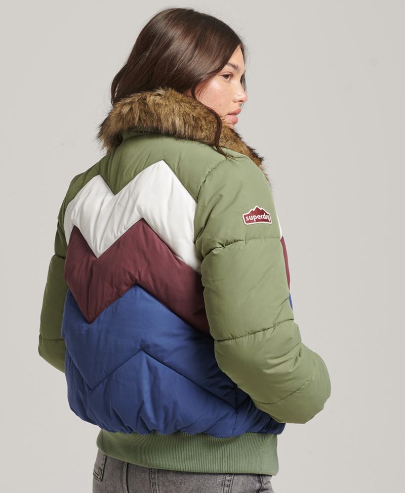 Chaqueta-Padded-Para-Mujer-Vintage-Retro-Puffer-Superdry