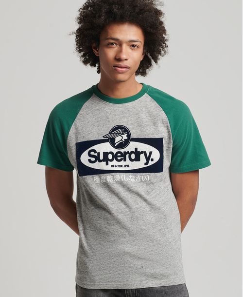 Camiseta Para Hombre Vintage Cl Raglan
