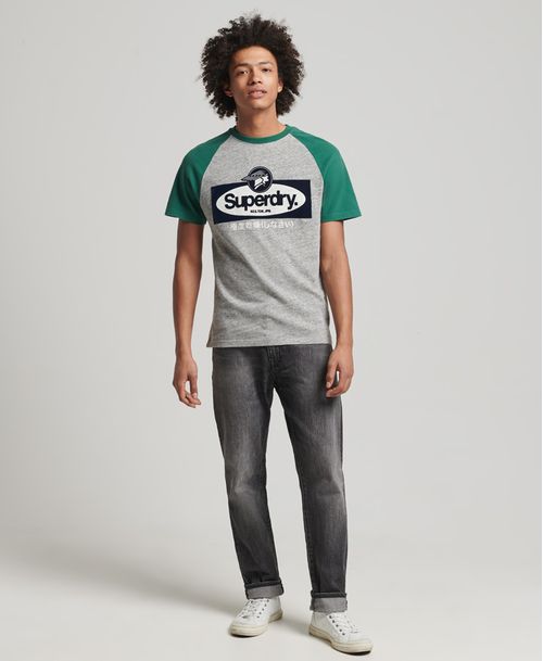 Camiseta Para Hombre Vintage Cl Raglan