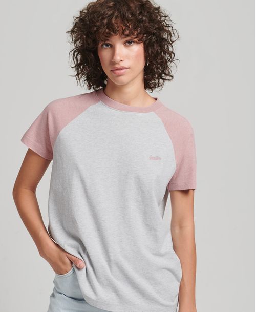 Camiseta Para Mujer Vintage Baseball